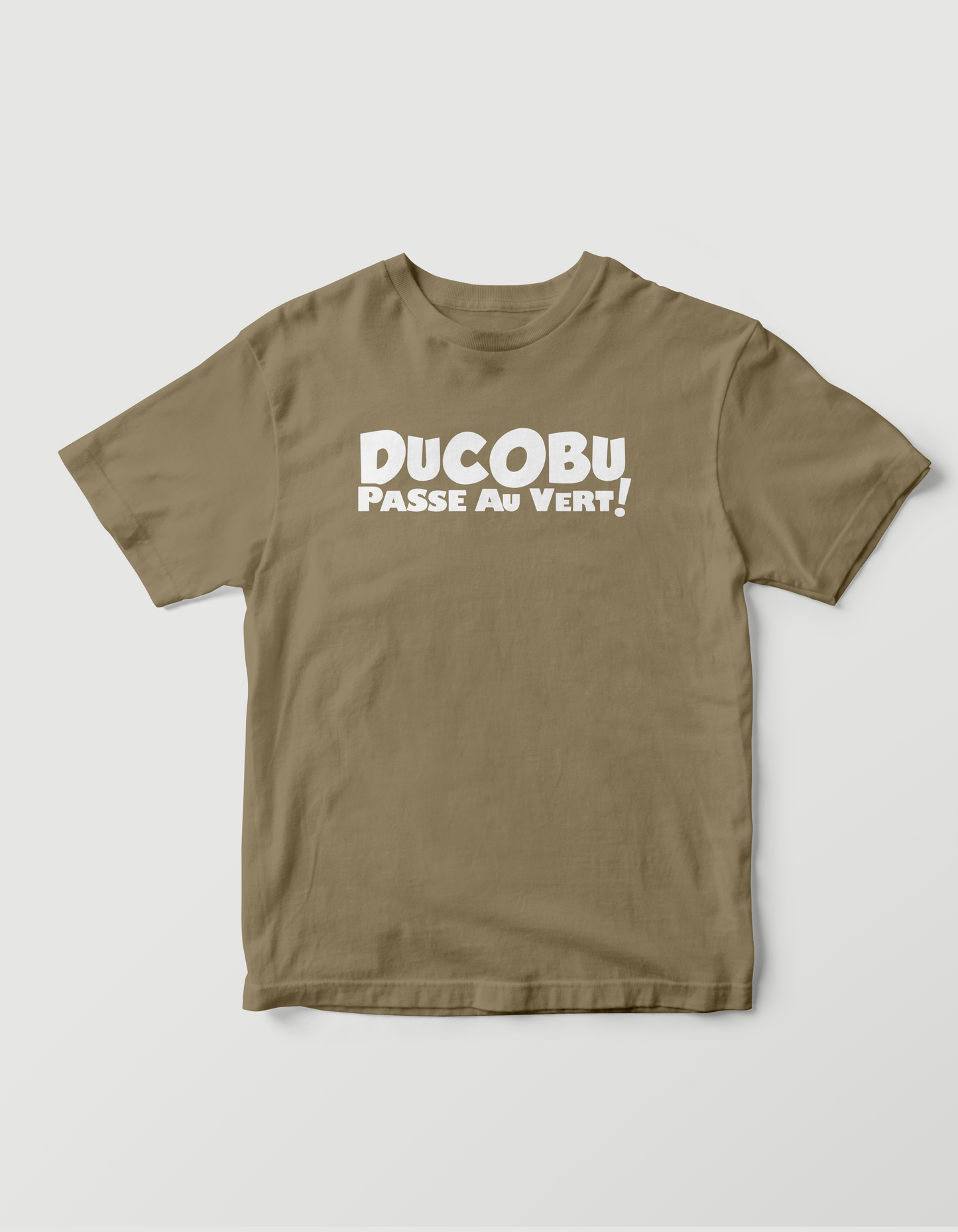 Tee-shirt adulte Ducobu passe au vert !