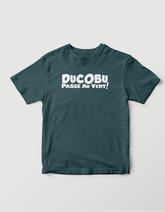Tee-shirt adulte Ducobu passe au vert !