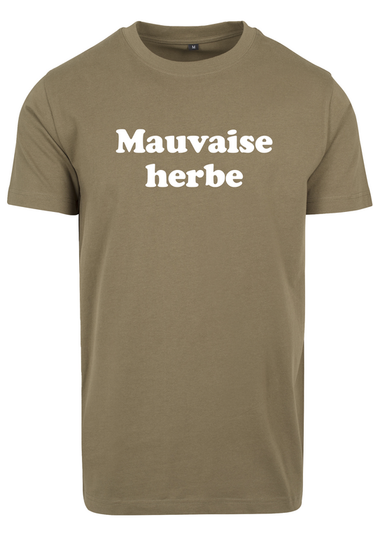 Tee-shirt adulte MAUVAISE HERBE